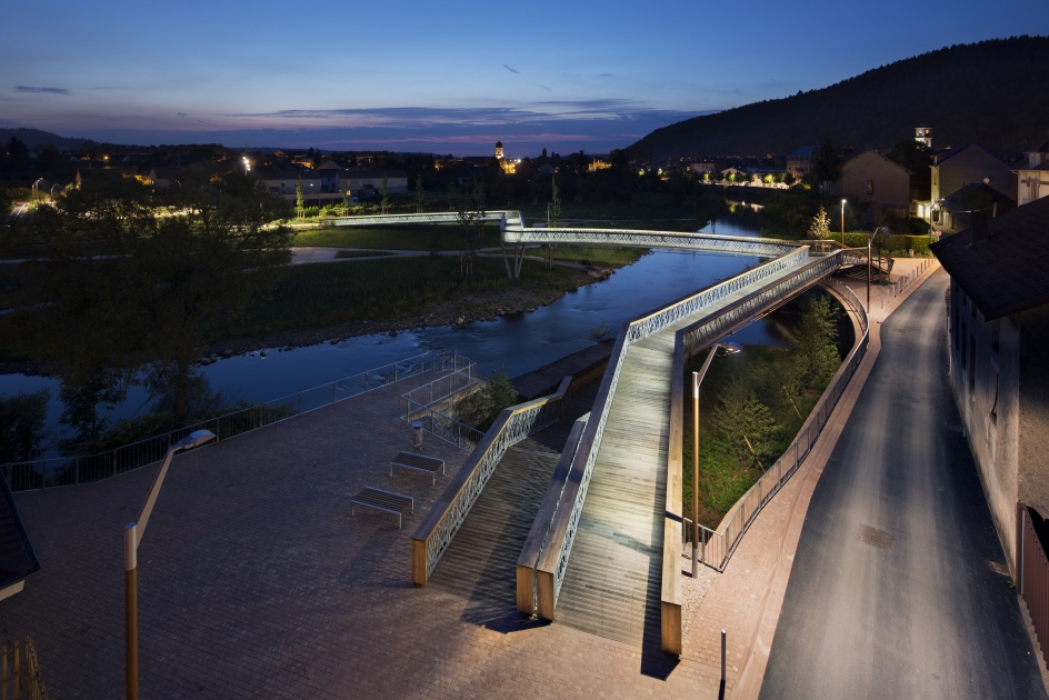 passerelle raon vue ensemble raon l'étape